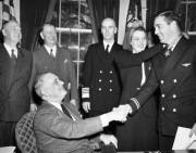 Butch being awarded the Medal of Honor